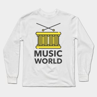 Music World Long Sleeve T-Shirt